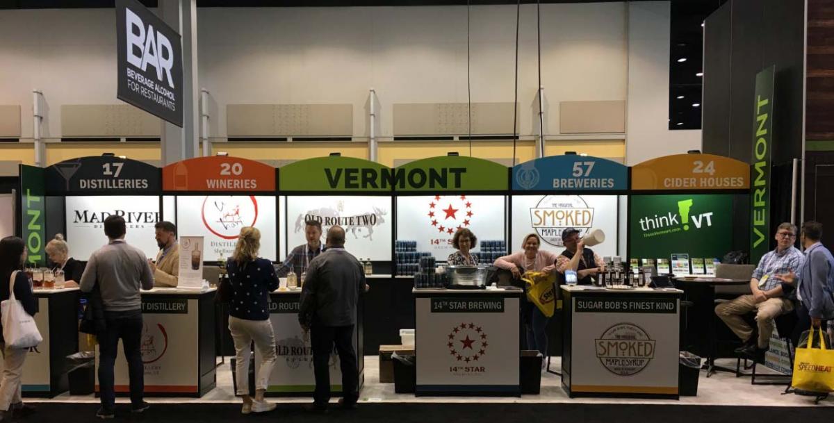 Vermont Pavilion at the BAR Show 2018