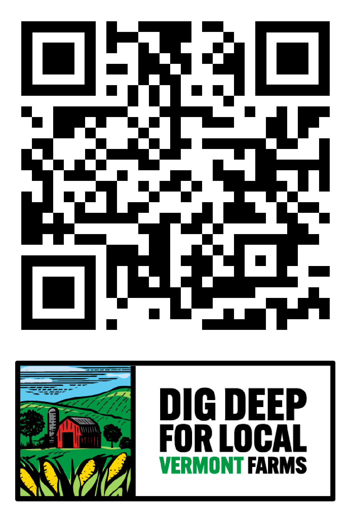 Dig Deep Vermont QR Code