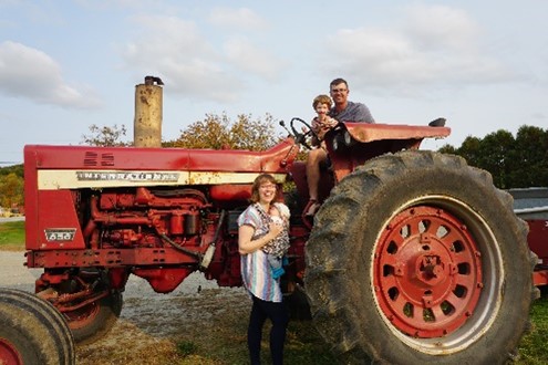 Leach Family at Haystack Farm