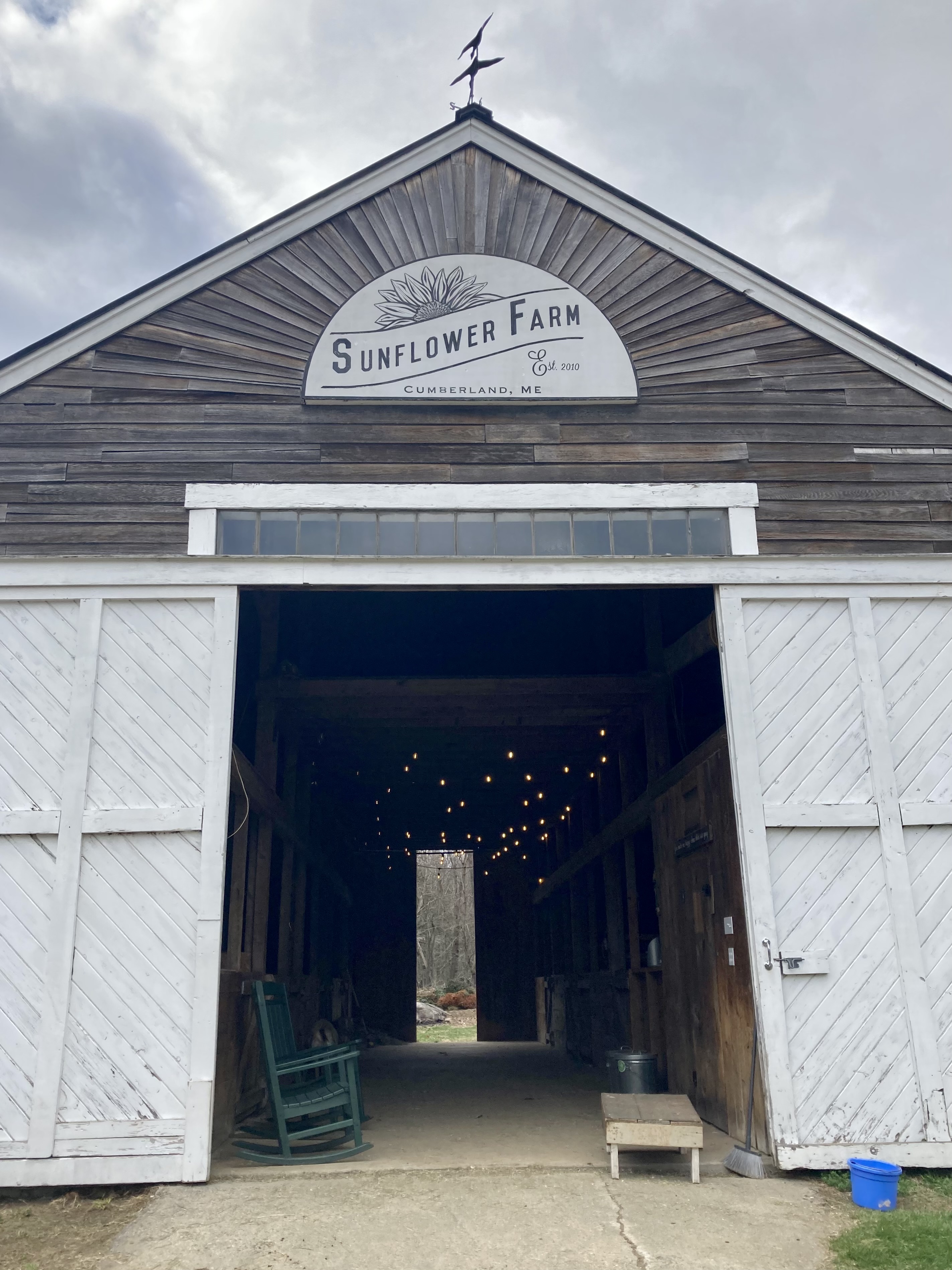 Sunflower Creamery barn