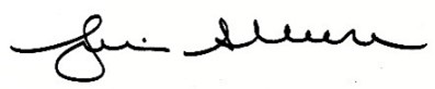 Julie Moore signature