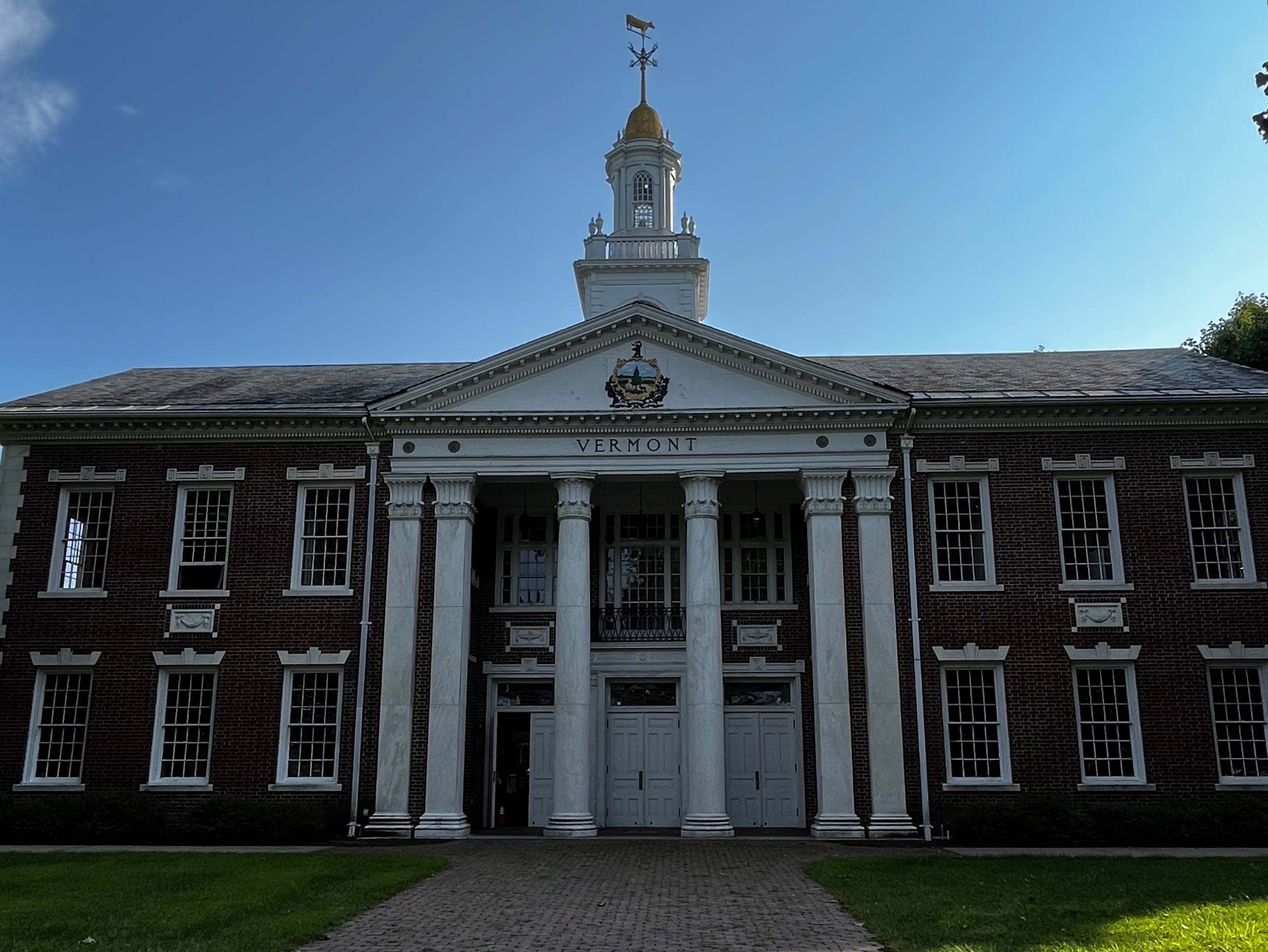 The front of the Vermont Building