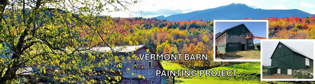 2024 Vermont barn painting project