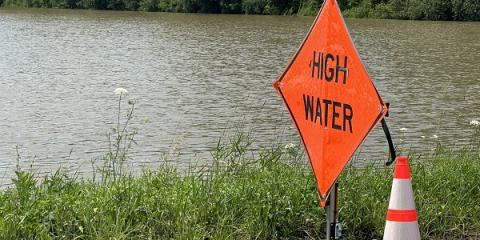 flooded field