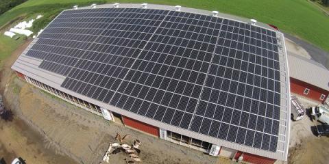 solar on barn roof